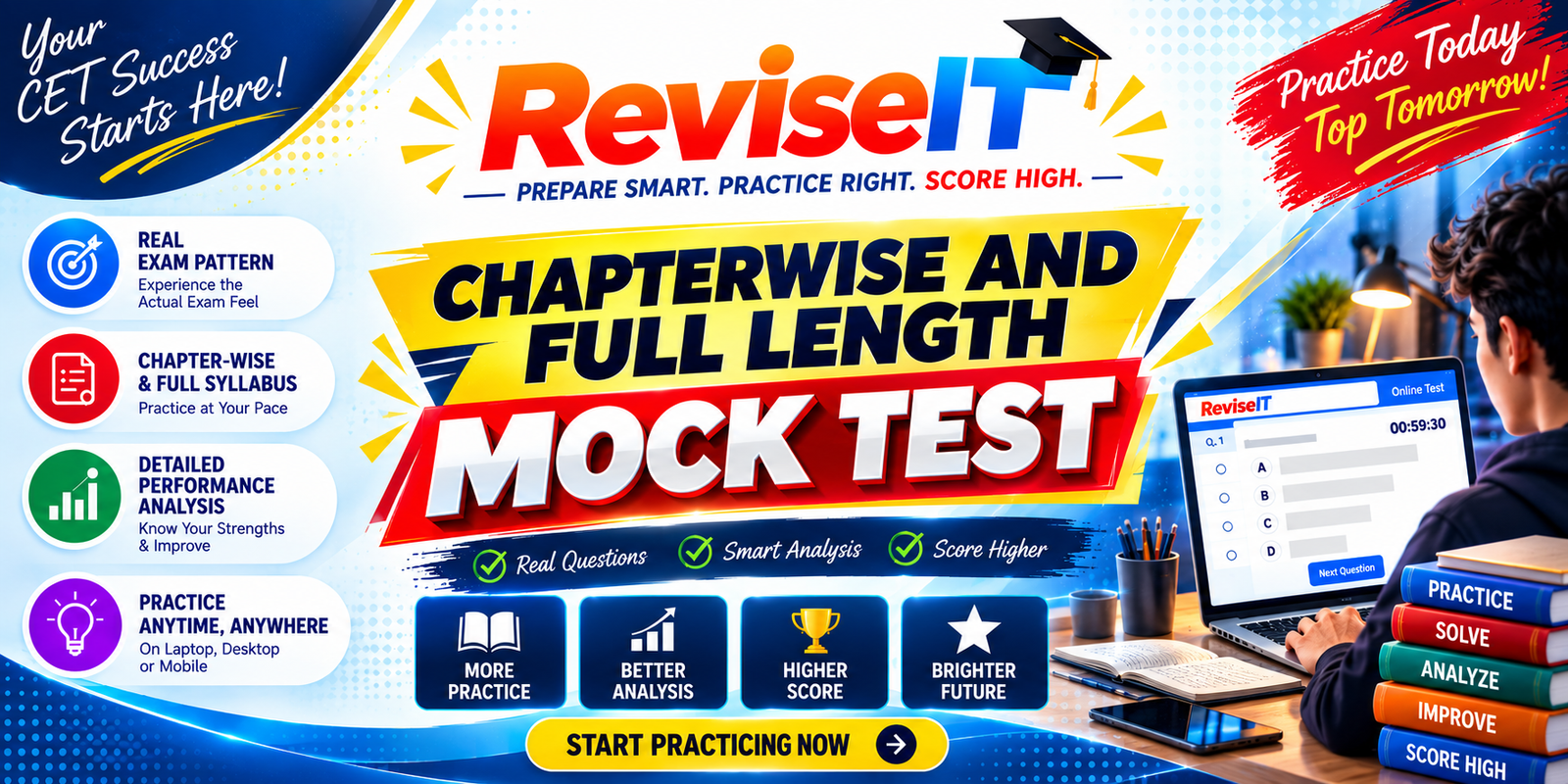 MHT-CET Full Mock Test Series